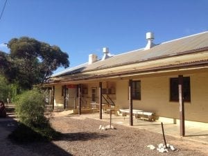 Cook, Australia - train stop