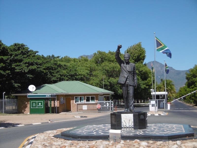 Nelson Mandela's Walk to Freedom from Paarl Prison, South Africa