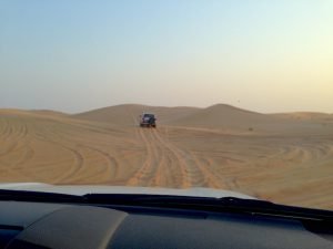 Dune Ride in the Arabian Desert