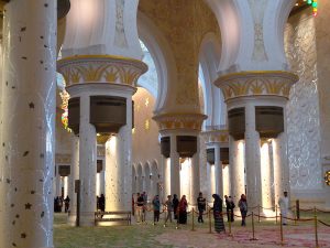 Abu Dhabi grand mosque