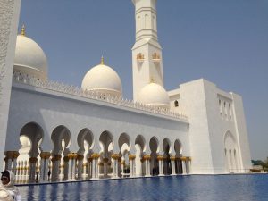 Abu Dhabi grand mosque