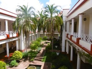 Stable Signature rooms courtyard