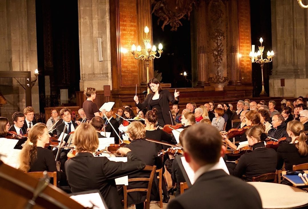 Gundi Gabrielle conducting Verdi's Requiem at Strasburg Cathedral (Strasburger Münster) - SassyZenGirl.com