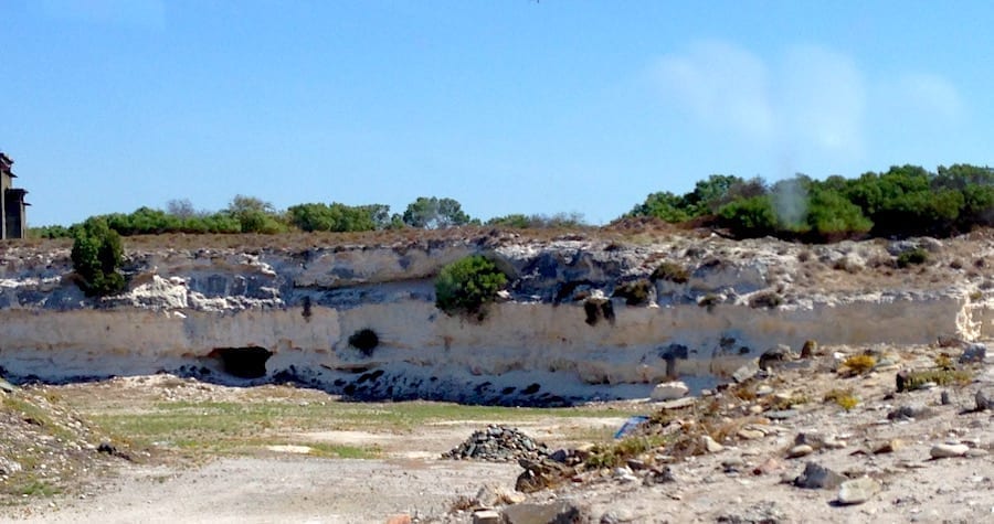 limestone quarry, Robben Island